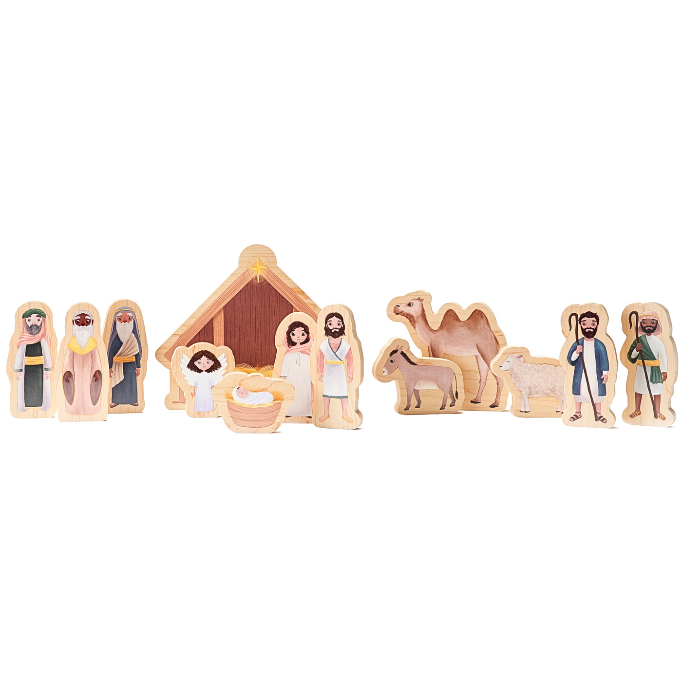 Nativity Scene, 13-Piece Set