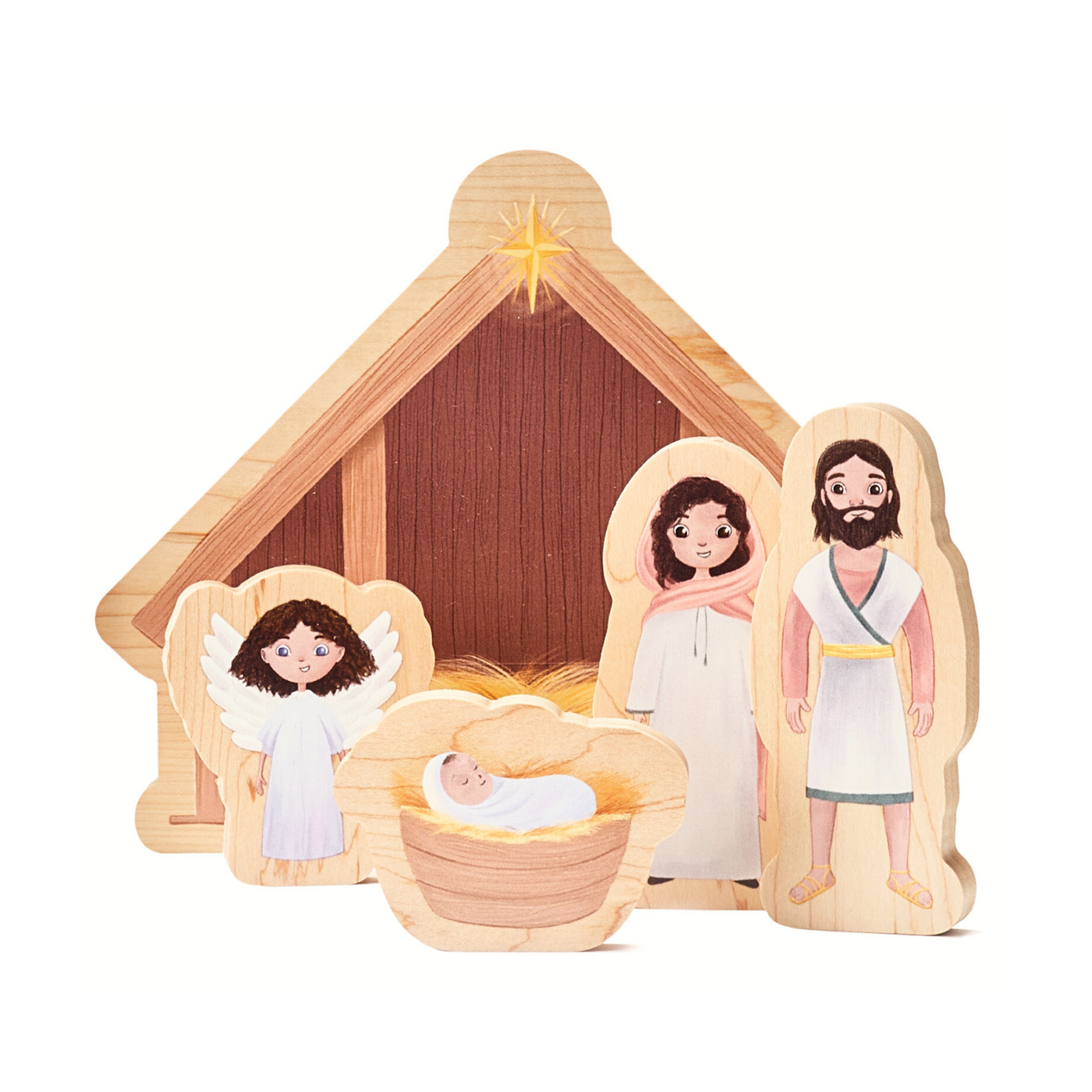 Nativity Scene, 5-Piece Set