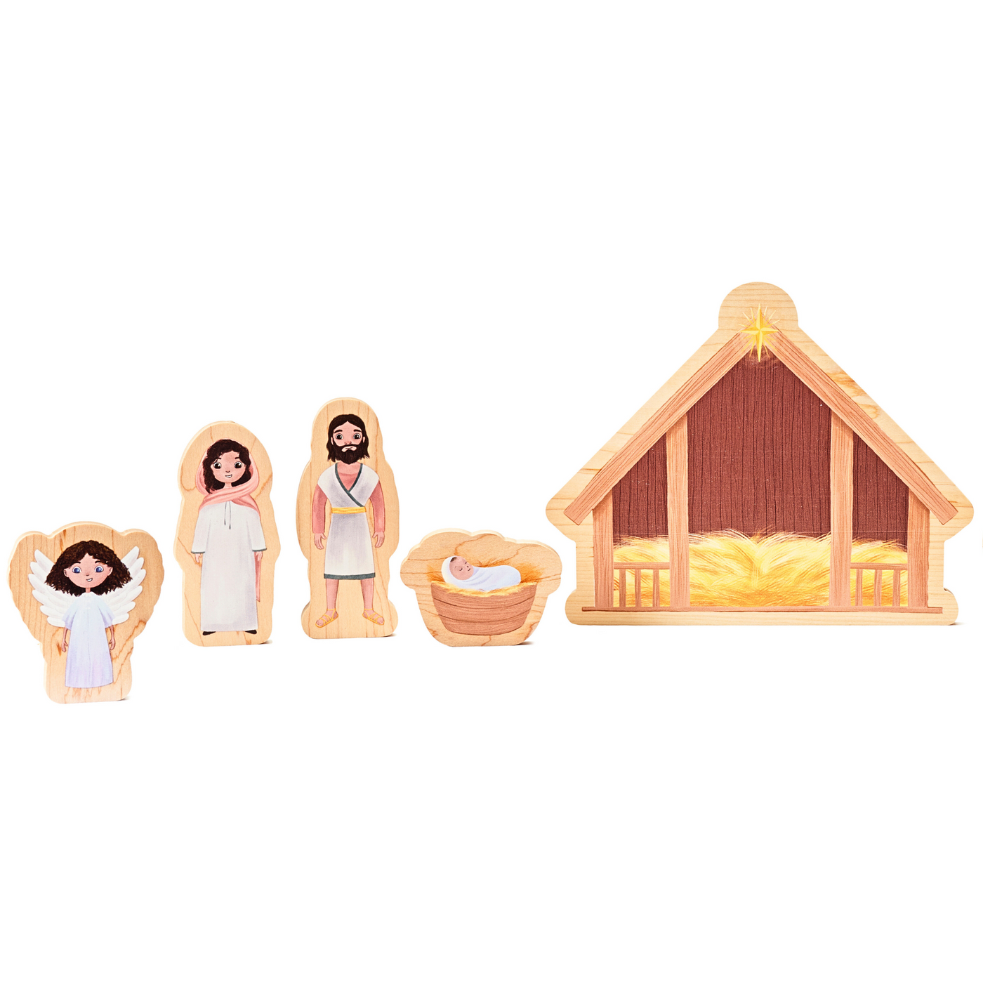 Nativity Scene, 5-Piece Set